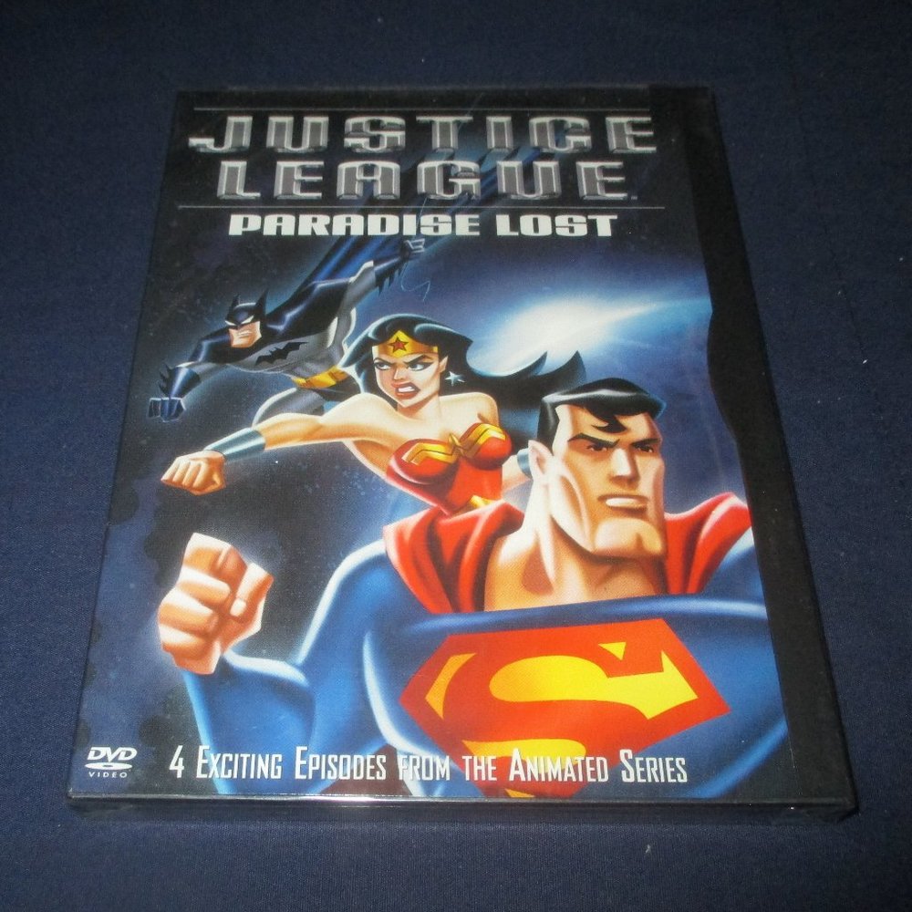 Justice League - Paradise Lost (DVD, 2003, Canadian) (unopened)